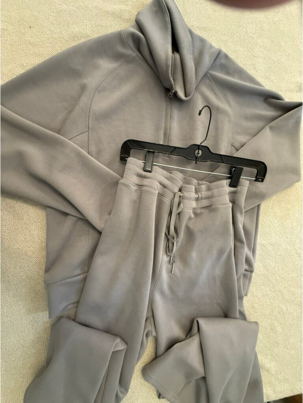 Cerarolla Medium Gray Sweatpants with Drawstring Waist